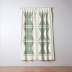 Southwestern Boho - Sage Green Window Curtain Gallery Image 3