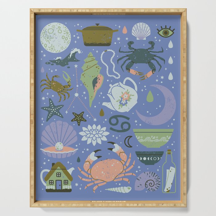 Cancer Season Serving Tray Gallery Image 1