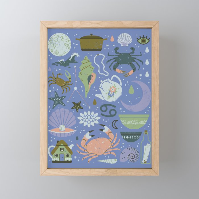 Cancer Season Mini Art Print Gallery Image 1
