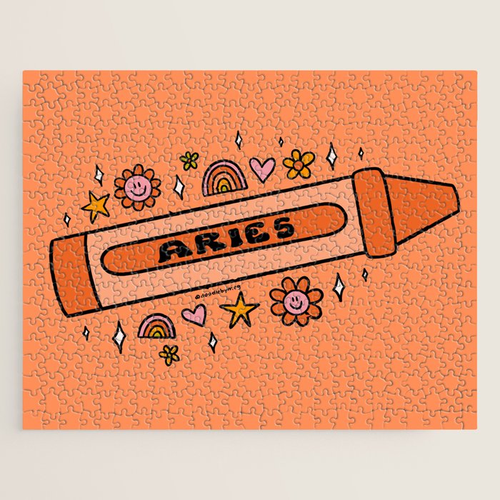 Aries Crayon Jigsaw Puzzle Gallery Image 1