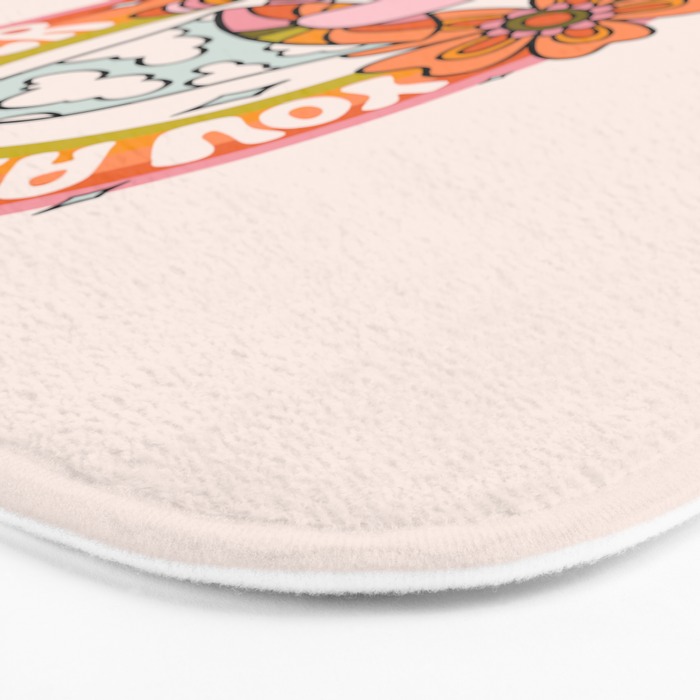 You Are Stronger Than Your Trauma Bath Mat Gallery Image 3
