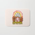 You Are Stronger Than Your Trauma Bath Mat Gallery Image 1
