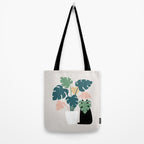 Cat and Plant 21: Leaf Me Alone Tote Bag Gallery Image 2
