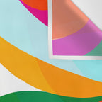 Colorful Mid Century Abstract 3 Wall Tapestry Gallery Image 3