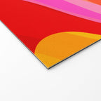 Colorful Mid Century Abstract 3 Welcome Mat Gallery Image 2