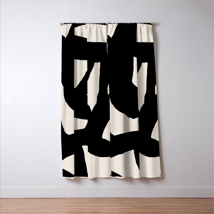 Modern Abstract Art 118 Window Curtain Gallery Image 3