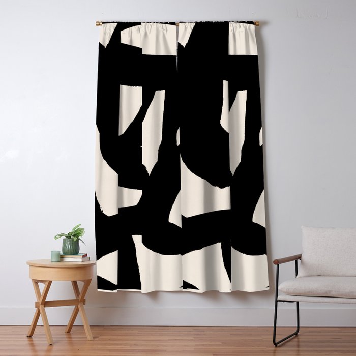 Modern Abstract Art 118 Window Curtain Gallery Image 5