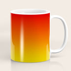 Red Orange and Gold Gradient Coffee Mug Gallery Image 1