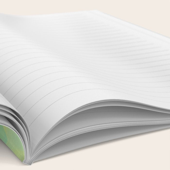 minimal floral abstract art Notebook Gallery Image 2