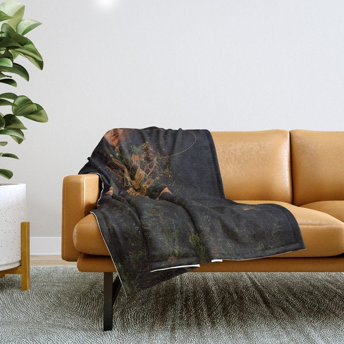 Wisdom Throw Blanket Gallery Image 1