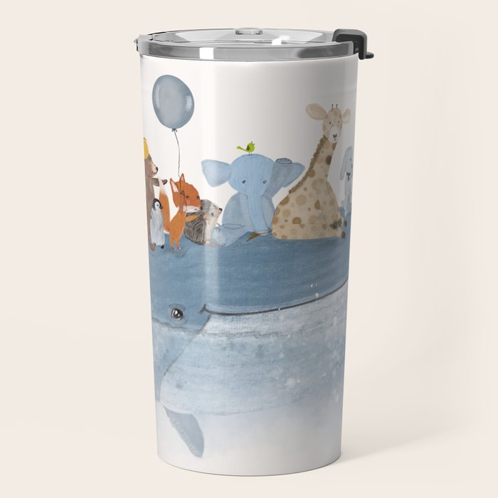 a whale of a time Travel Mug Gallery Image 2
