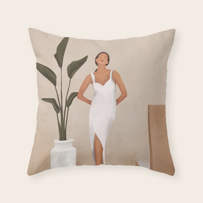 That Summer Feeling III Throw Pillow Gallery Image 6