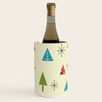 Mid Century Modern Christmas Trees Wine Chiller Gallery Image 3