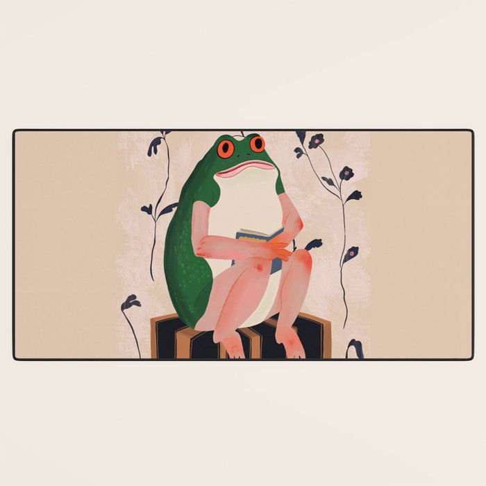 The Bookish Frog Desk Mat Gallery Image 3