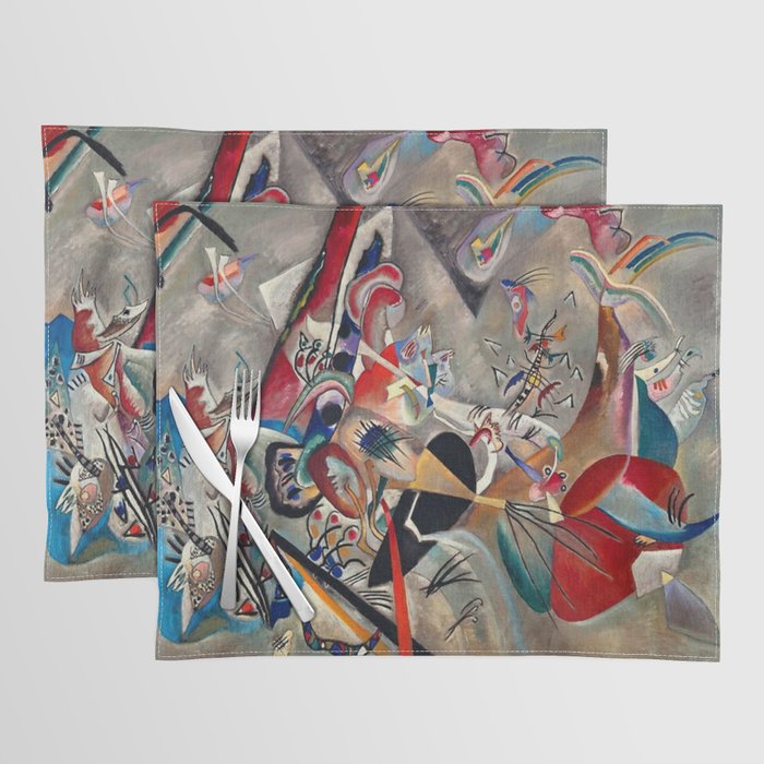Wassily Kandinsky In the Grey, 1919  Placemat Gallery Image 1