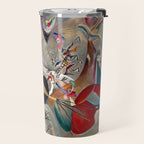 Wassily Kandinsky In the Grey, 1919  Travel Mug Gallery Image 2