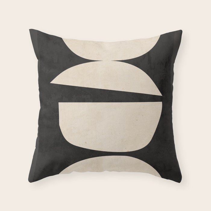 abstract minimal 23-1 Throw Pillow Gallery Image 1