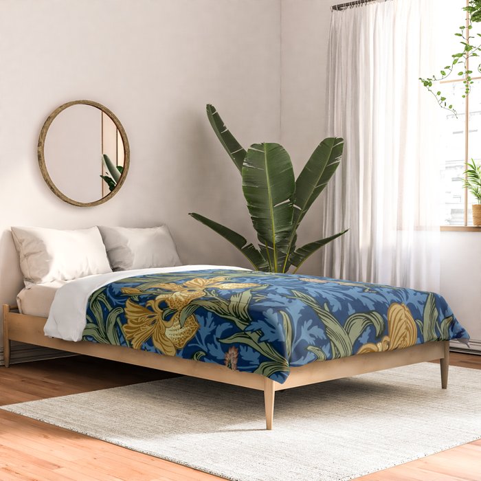 William Morris "Iris" 1. Comforter Gallery Image 2