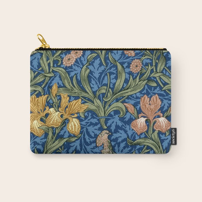William Morris "Iris" 1. Carry All Pouch Gallery Image 1