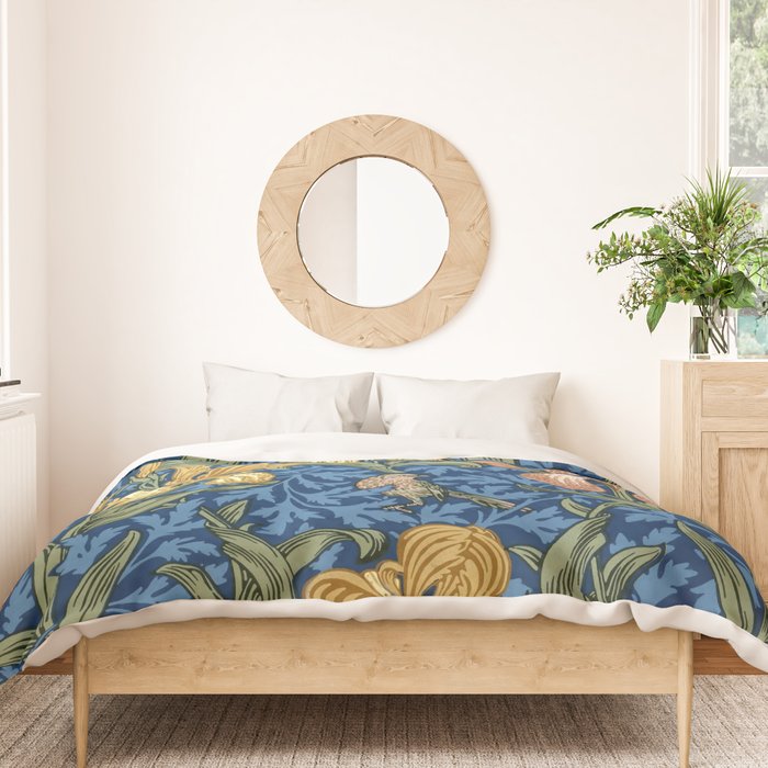 William Morris "Iris" 1. Duvet Cover Gallery Image 3