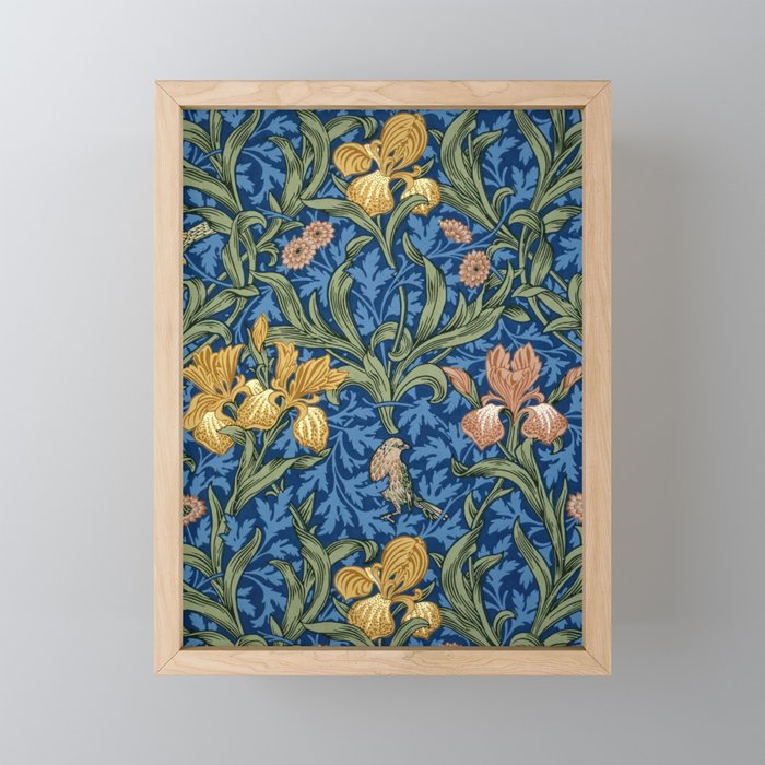 William Morris "Iris" 1. Mini Art Print Gallery Image 1
