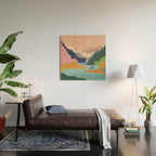 River Canyon Kayaking Wood Wall Art Gallery Image 2