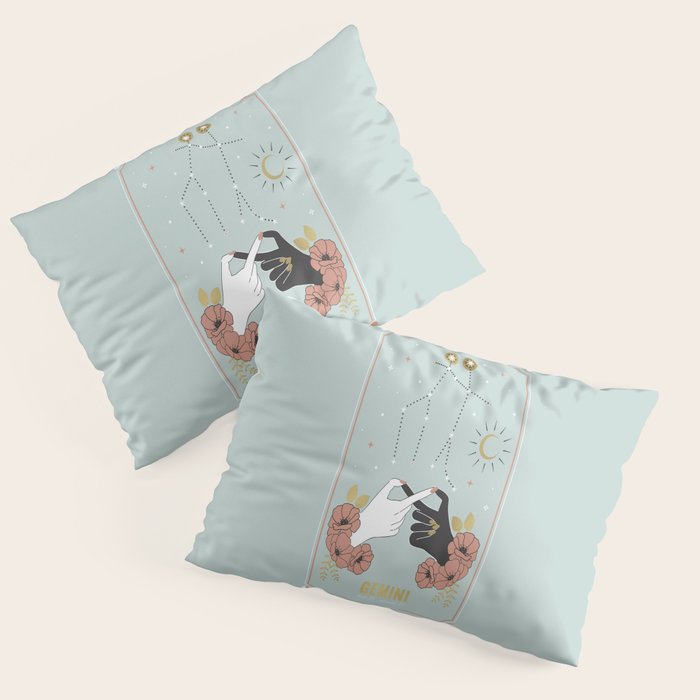 Gemini Zodiac Series Pillow Sham Gallery Image 3