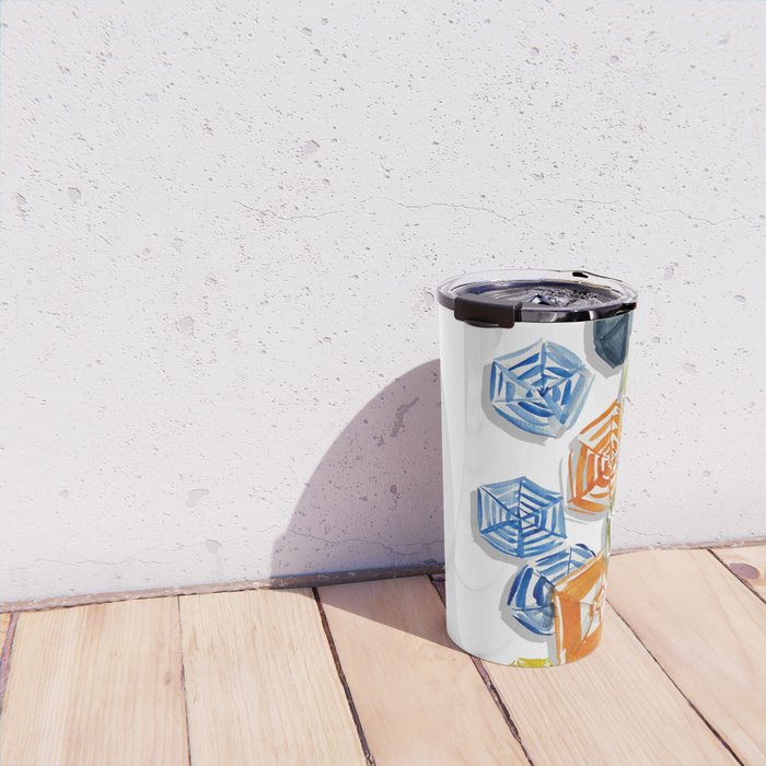 The Umbrellas of Positano Travel Mug Gallery Image 4