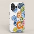 The Umbrellas of Positano iPhone Case Gallery Image 1