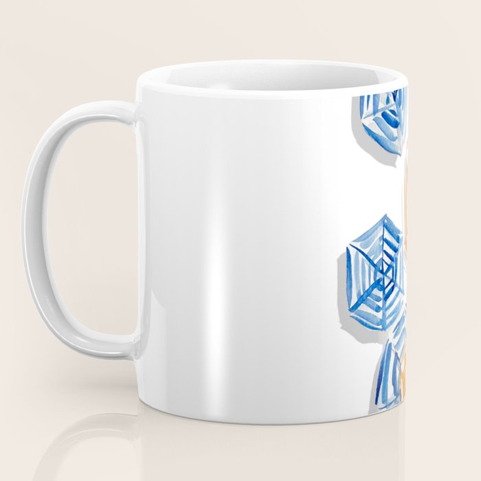 The Umbrellas of Positano Coffee Mug Gallery Image 3