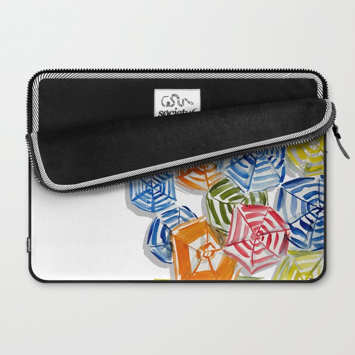 The Umbrellas of Positano Laptop Sleeve Gallery Image 2