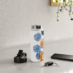The Umbrellas of Positano Water Bottle Gallery Image 4