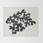 Noir: Matisse Series 03 | Mid-Century Edition Throw Blanket Gallery Image 2