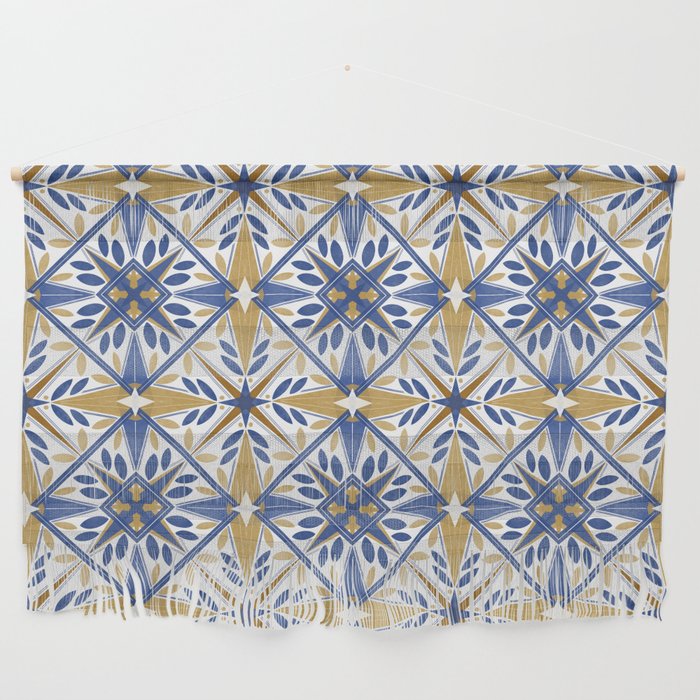 Geometric modern tile B Wall Hanging Gallery Image 1