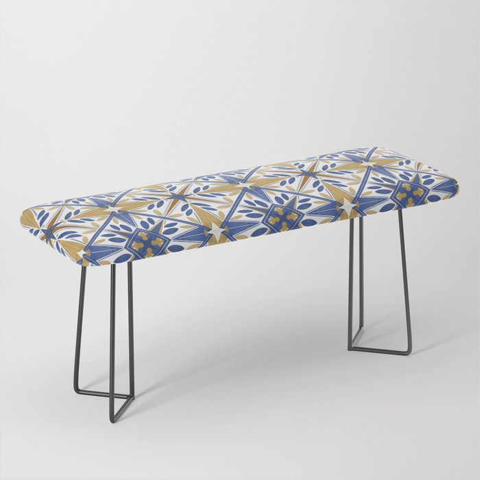Geometric modern tile B Bench Gallery Image 1