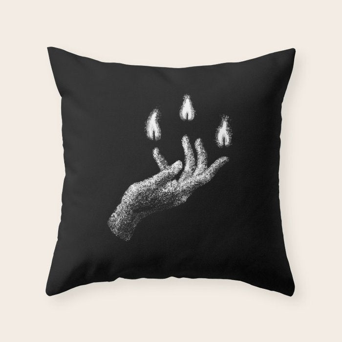 A Light in the Dark Throw Pillow Gallery Image 6