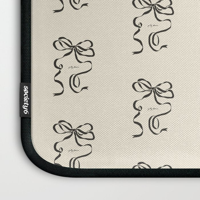 Ribbon bow Laptop Sleeve Gallery Image 3