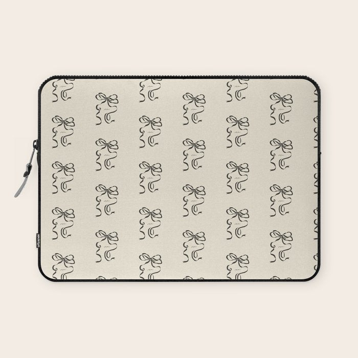 Ribbon bow Laptop Sleeve Gallery Image 1