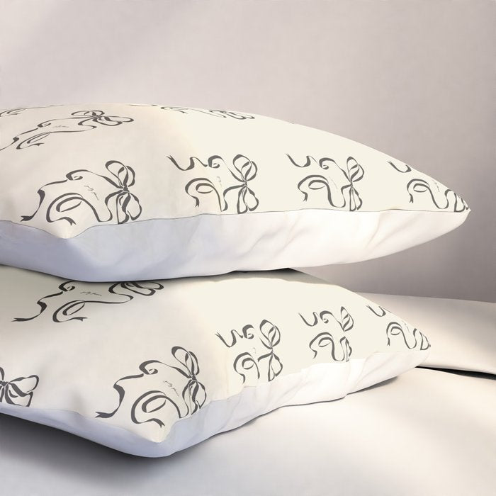 Ribbon bow Pillow Sham Gallery Image 3