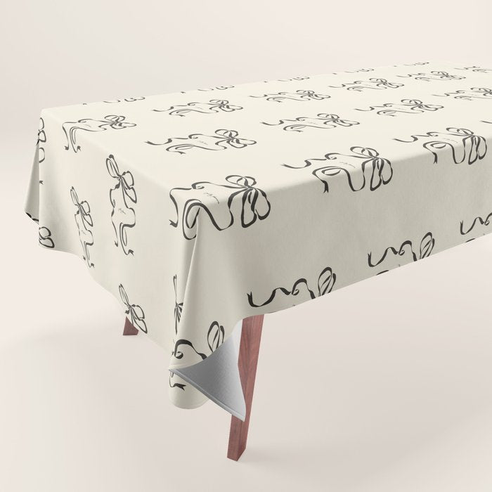Ribbon bow Tablecloth Gallery Image 1