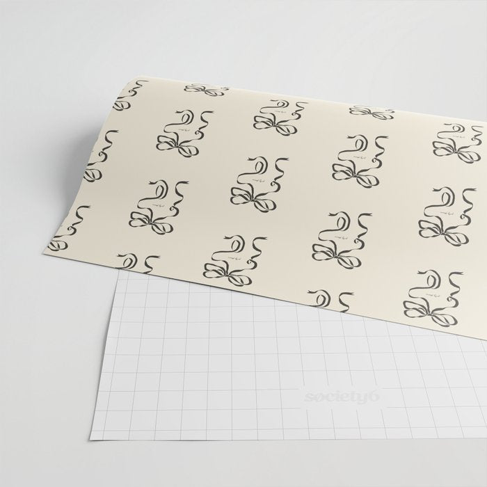 Ribbon bow Wrapping Paper Gallery Image 2