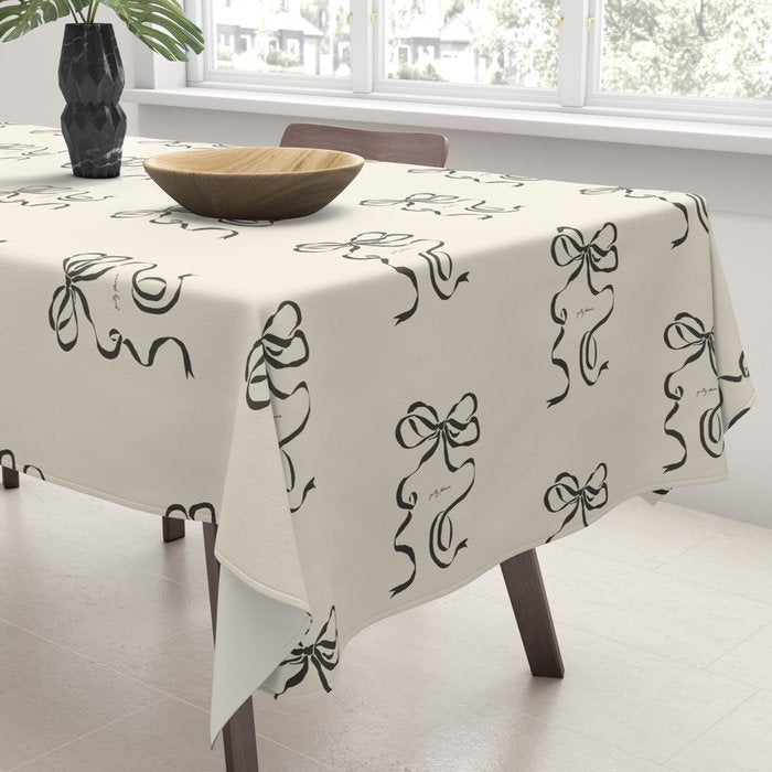 Ribbon bow Tablecloth Gallery Image 3