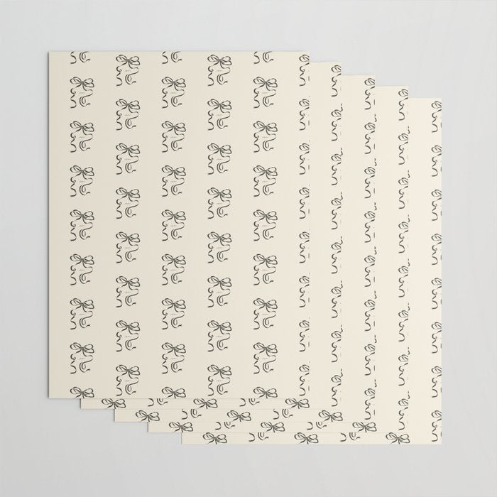 Ribbon bow Wrapping Paper Gallery Image 3