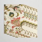 Jacobean Floral Crewel Embroidery Pattern Digital Art Vector Painting Wrapping Paper Gallery Image 3