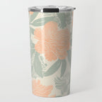 Modern floral blooms P3 Travel Mug Gallery Image 1