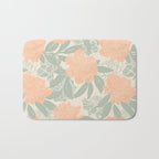 Modern floral blooms P3 Bath Mat Gallery Image 1