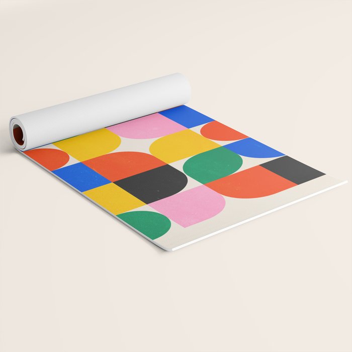 BAUHAUS 06: Exhibition 1923 | Mid Century Series  Yoga Mat Gallery Image 2