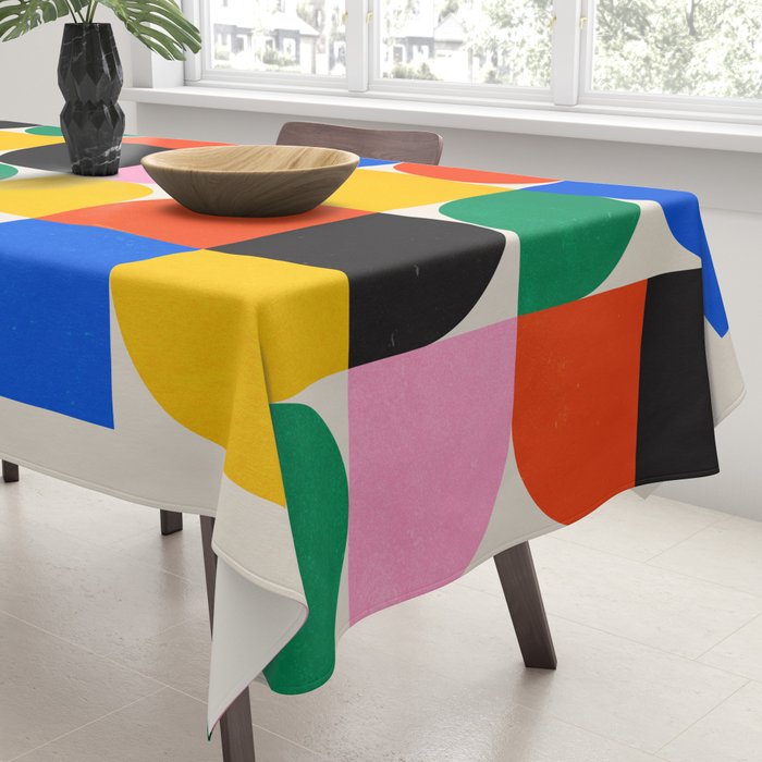 BAUHAUS 06: Exhibition 1923 | Mid Century Series  Tablecloth Gallery Image 3