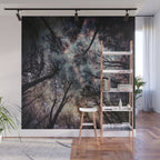 Starry Sky in the Forest Wall Mural Gallery Image 1