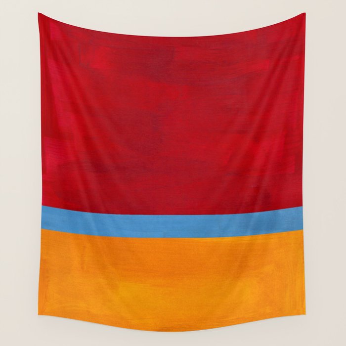 Corduroy Blue  Wall Tapestry Gallery Image 4